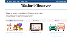 Desktop Screenshot of adbooker.watfordobserver.co.uk